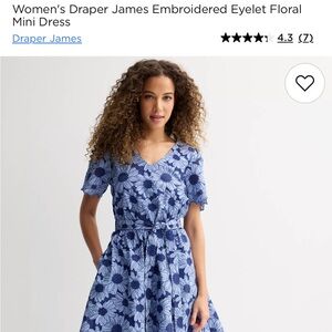 ISO Draper James Blue Floral Dress